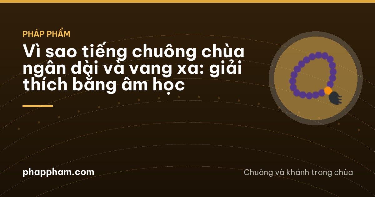 A craftsman seen from behind standing close to a newly cast golden bronze bell in a village workshop in Ninh Binh, one ear tilted toward it, a wooden mallet in hand, dusty light